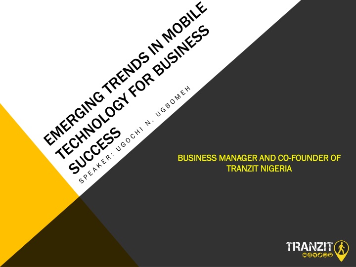 Tranzit Nigeria - Revolutionizing Transportation and Mobility Services