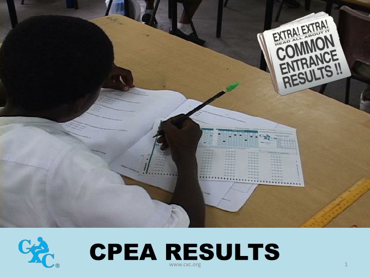 CPEA Results and Candidate Performance