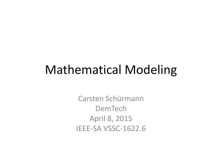 Mathematical Modeling and Logical Framework in Data Computation