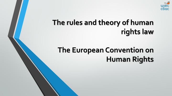 European Convention on Human Rights Law and Articles