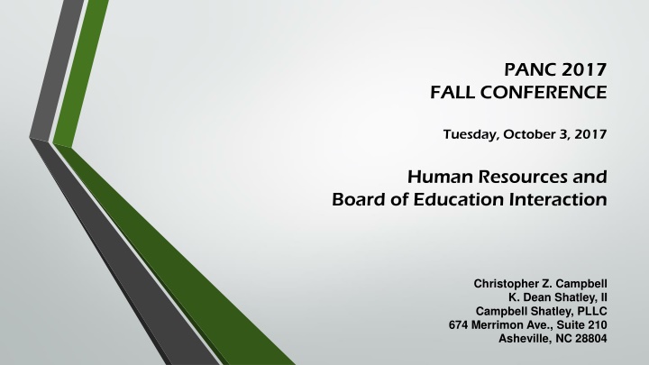 Human Resources and Board of Education Interaction