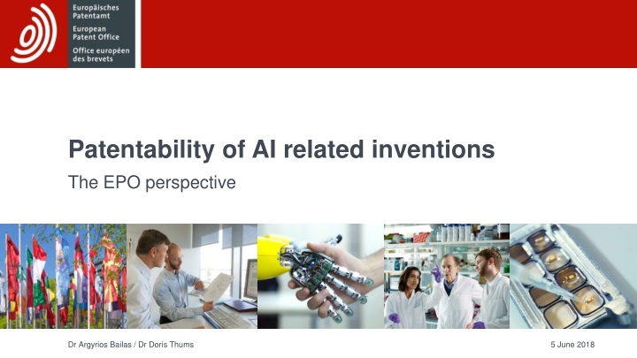 Patentability of AI-Related Inventions: EPO Perspective