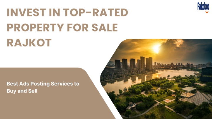 Invest in Top-Rated Property For Sale Rajkot