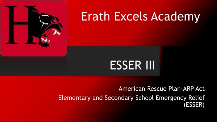 ESSER III Funding and Program Guidelines