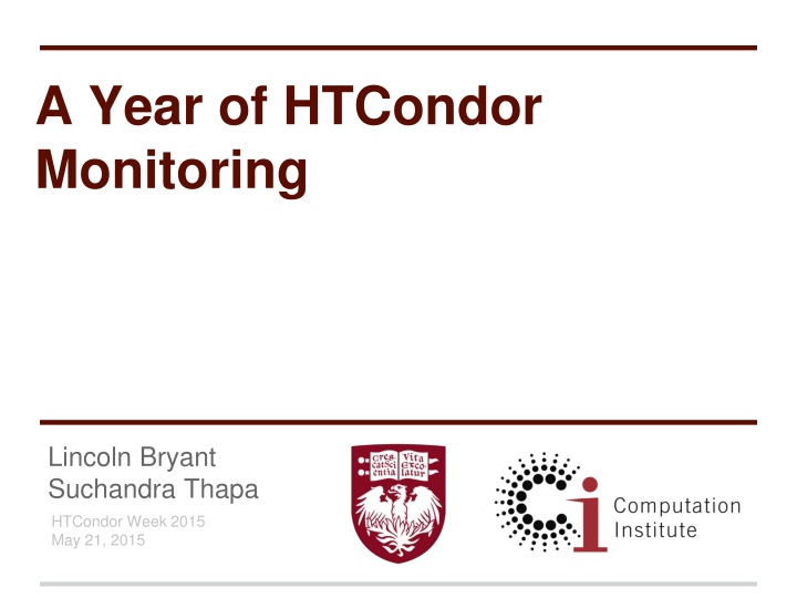 HTCondor Monitoring and Operations Insights