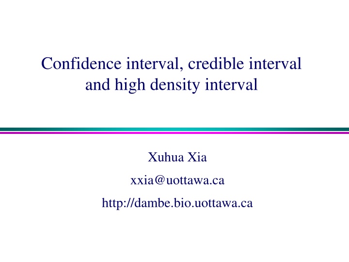 Statistical Intervals and Maximum Likelihood Estimation