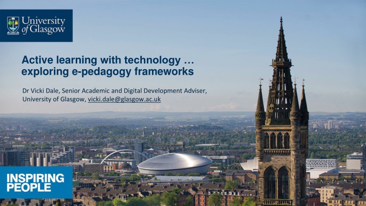 Active Learning with Technology in E-Pedagogy Frameworks