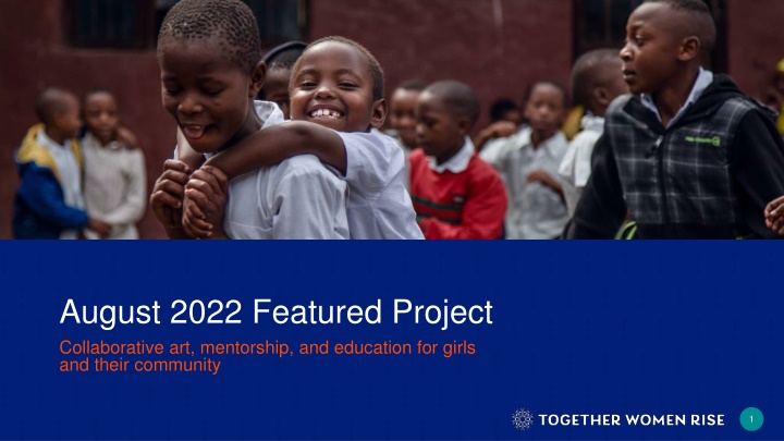 Empowering Girls Through Art, Mentorship & Education in DRC