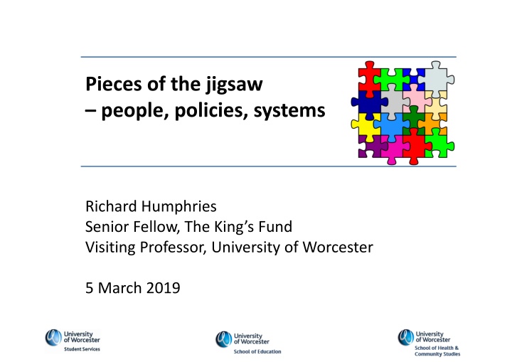 The Evolving Landscape of Children's Services