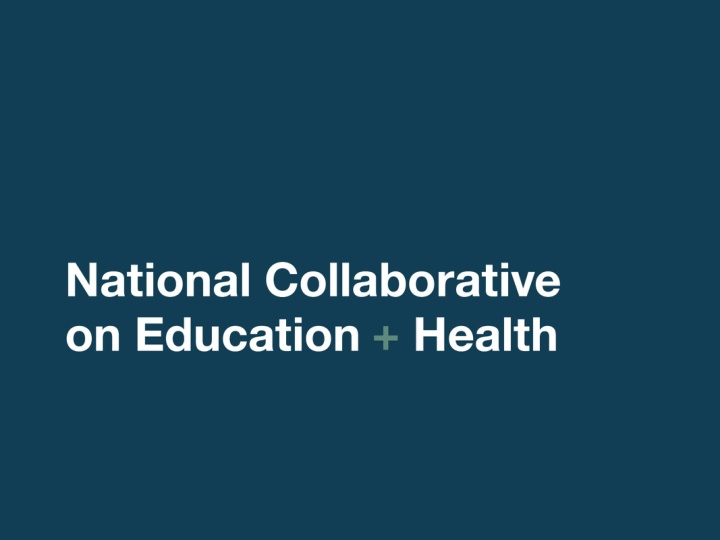 School Health Service Delivery Models Overview