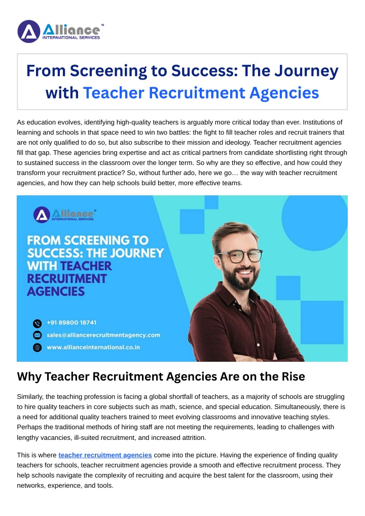 from screening to success the journey with n.w