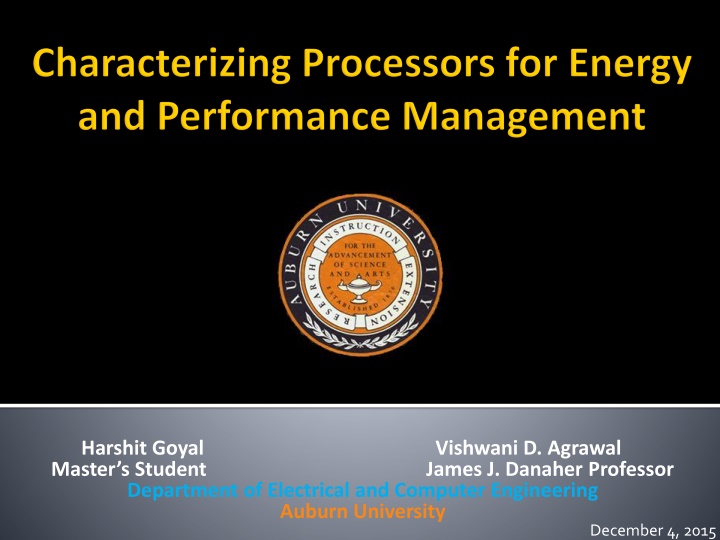 Optimizing Processor Power and Performance Through Voltage and Frequency Management