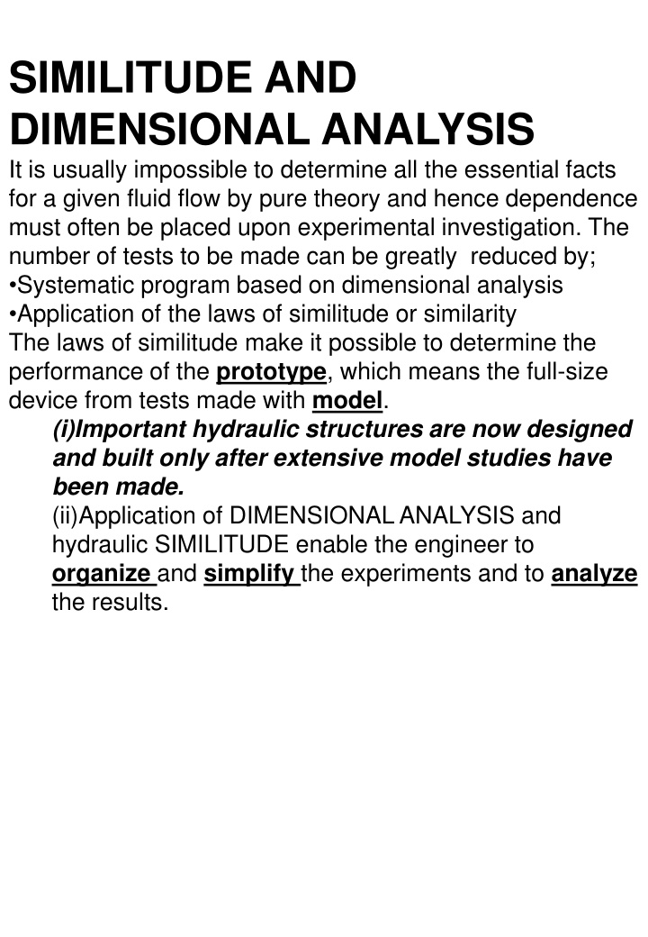 Fluid Flow Analysis and Model Studies