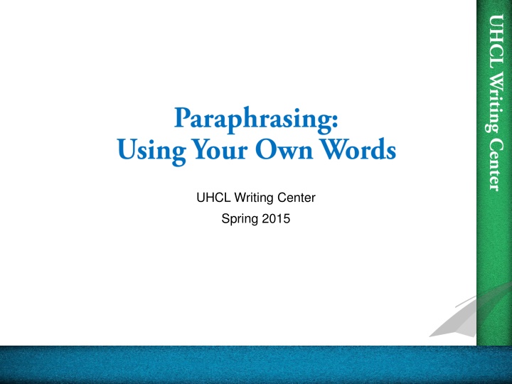 Enhancing Academic Writing through Effective Paraphrasing