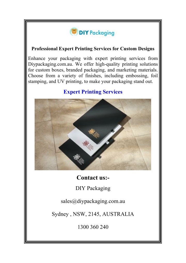 professional expert printing services for custom n.w