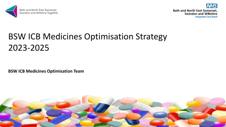 Medicines Optimisation Strategy 2023-2025
