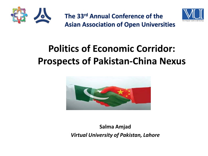 Politics of Economic Corridor: Prospects of Pakistan-China Nexus