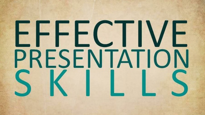 Crafting Effective Presentations