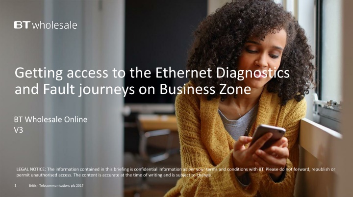 Accessing Ethernet Diagnostics & Fault Journeys