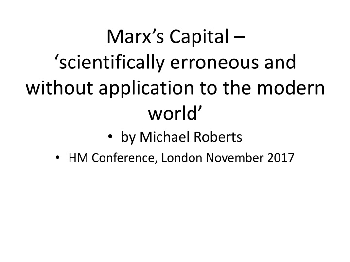Marx vs Keynes: Closer to Reality?