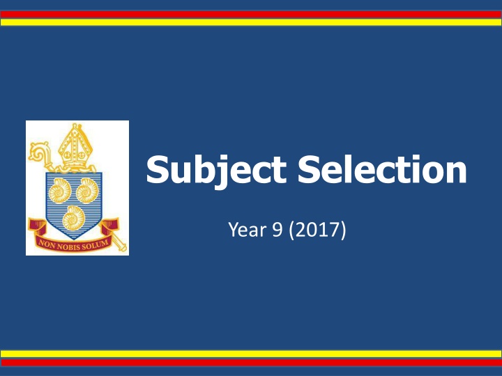 Year 9 Curriculum: Foundations for Lifelong Learning