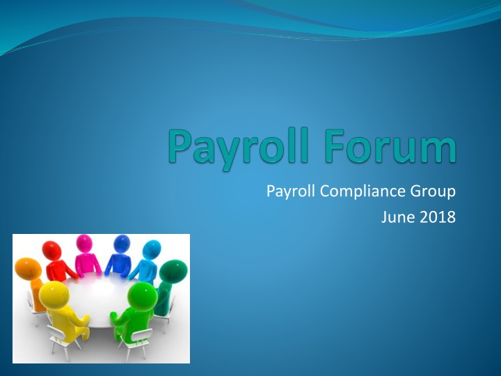 Payroll Compliance Group Overview