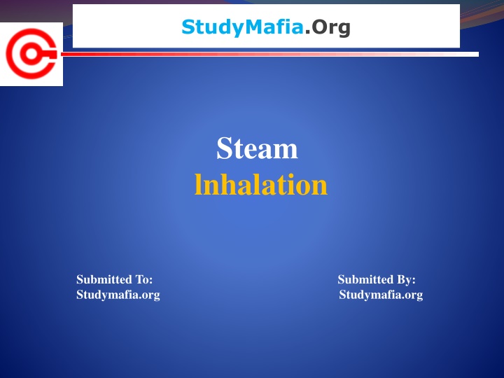 Benefits of Steam Inhalation and How to Do It Safely
