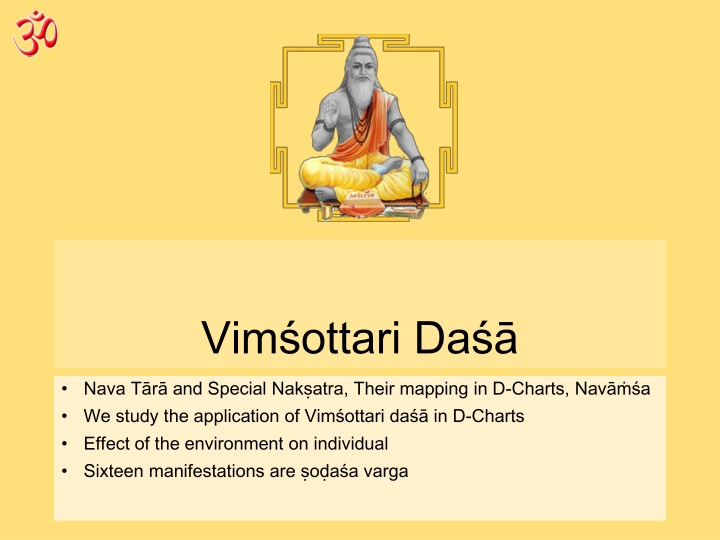 Mapping Vimottari Da in D-Charts and Their Effects