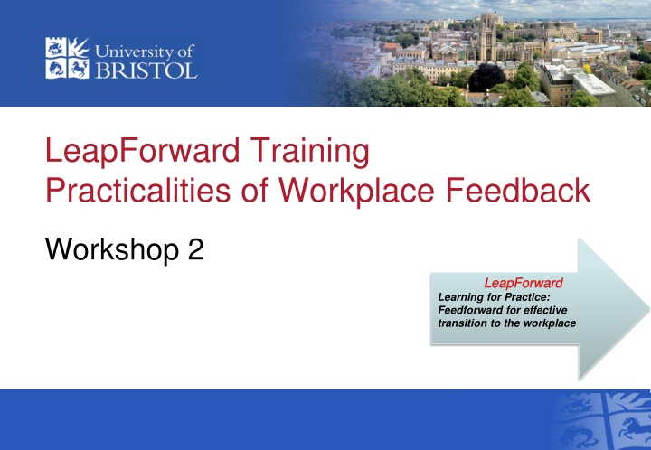 Effective Workplace Feedback Workshop