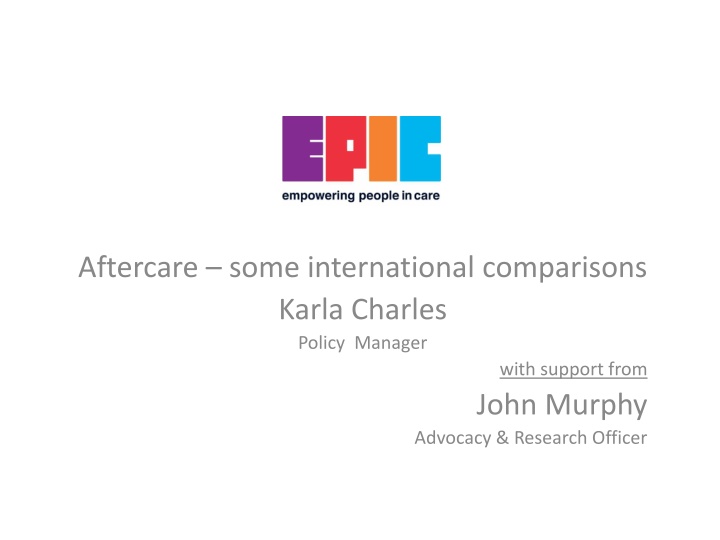 International Care Policies: A Comparative Analysis