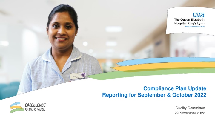 Compliance Plan Update Reporting for September & October 2022