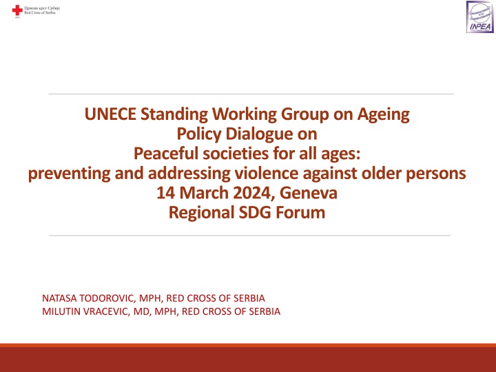 Preventing and Addressing Violence Against Older Persons