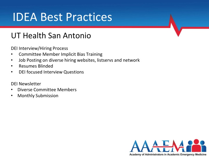 IDEA Best Practices