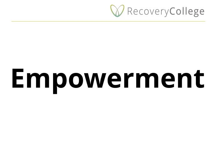 Empowerment