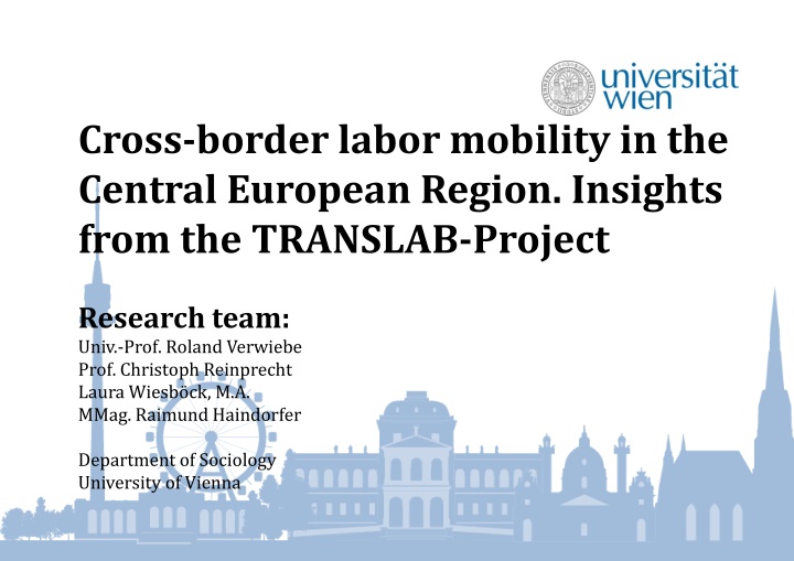 Insights into Central European Labor Mobility
