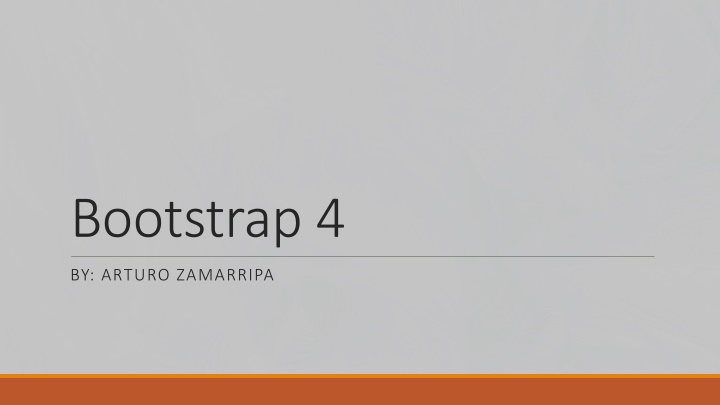 Bootstrap 4: Popular CSS Framework for Mobile-First Websites