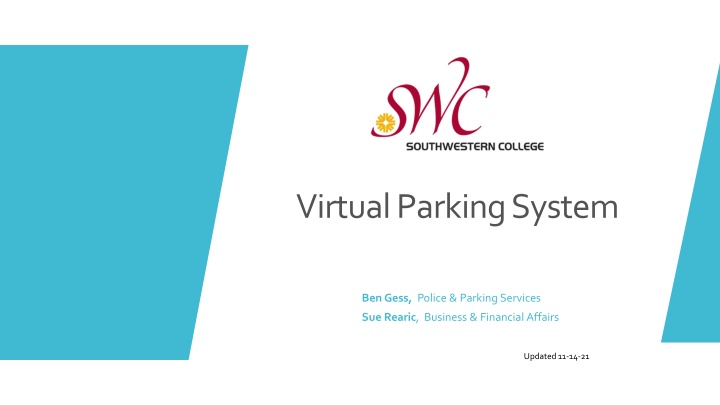 Enhancing Virtual Parking Services at SWC