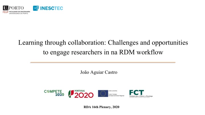 Engaging Researchers in RDM Workflow Challenges