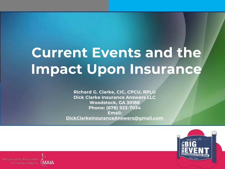Impact of Current Events on Insurance Coverage