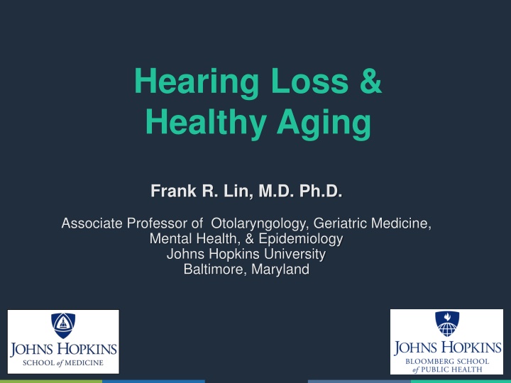 Hearing Loss & Healthy Aging Research