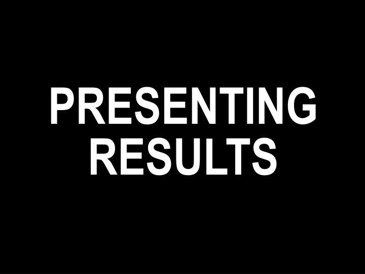 Presenting Statistical Hypotheses and T-test Results