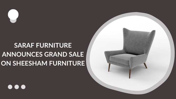 saraf furniture announces grand sale on sheesham n.w