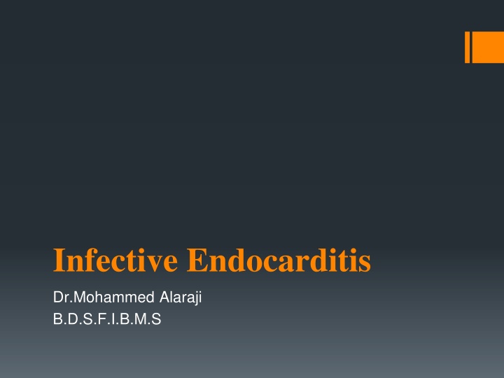 Infective Endocarditis