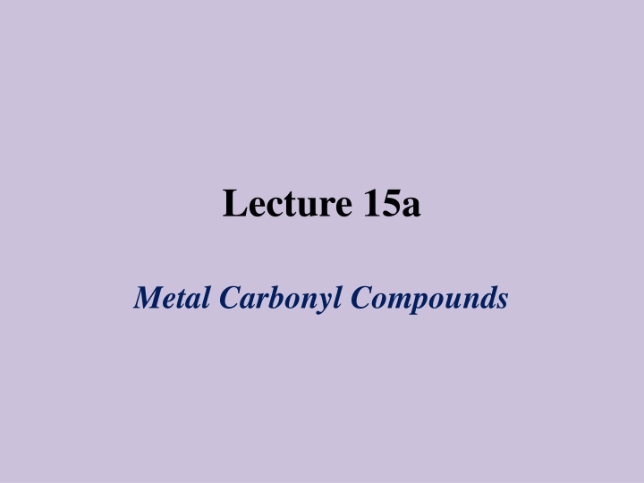 Quantitative Determination of Nickel in a Compound