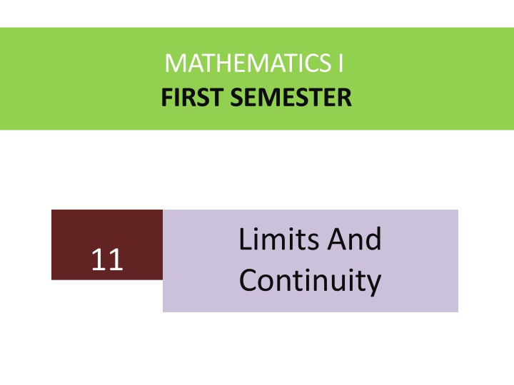 Limits and Continuity in Mathematics: Exploring Functions and Calculating Limits