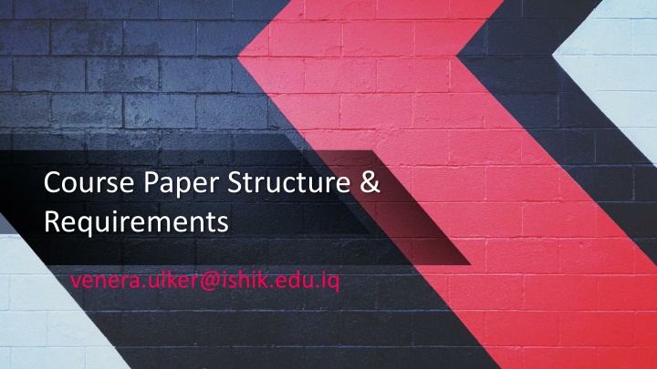 Course Paper Structure & Requirements: Clear Guidelines for Success