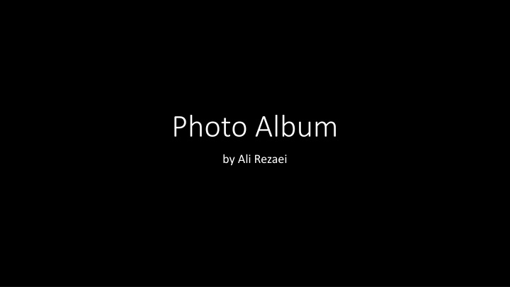 Photo Album