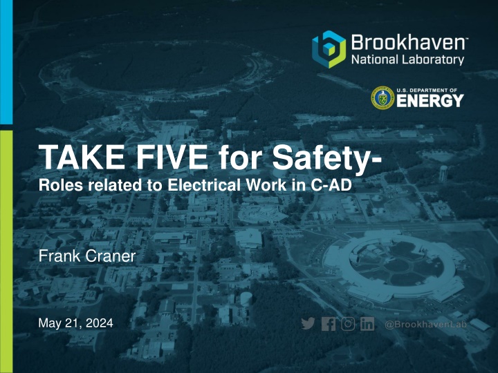 Safety Roles Related to Electrical Work