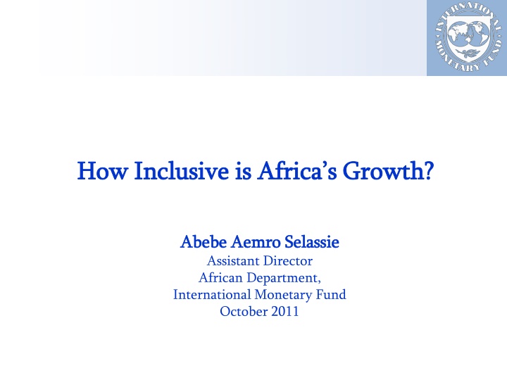 How Inclusive is Africa’s Growth