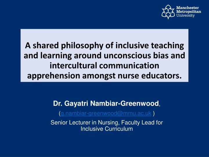 Cultivating Inclusive Teaching in Nursing Education